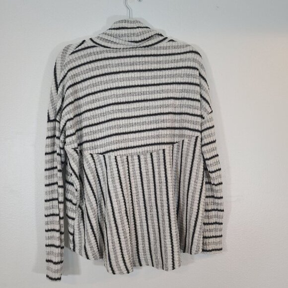 Saturday Sunday Anthropologie Pippa Hacci Cowl Turtleneck Ribbed Sweater Small‎ - Picture 7 of 7